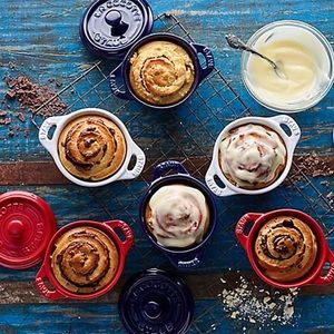 Staub Mini Round Cocotte in Cherry